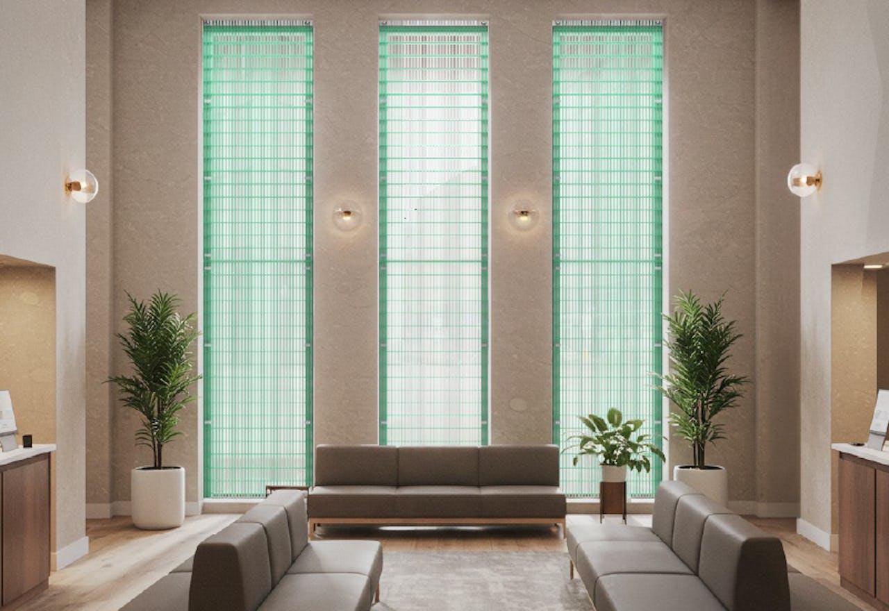 OG4025・OG2525用金具「25H-3」を使用して、FRPグレーチング製採光窓を施工した事例