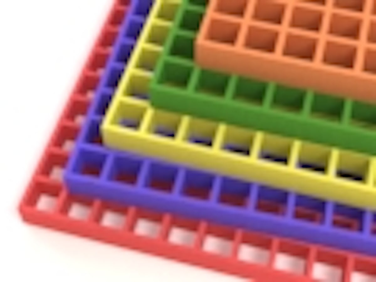 FRPグレーチングカラー塗装