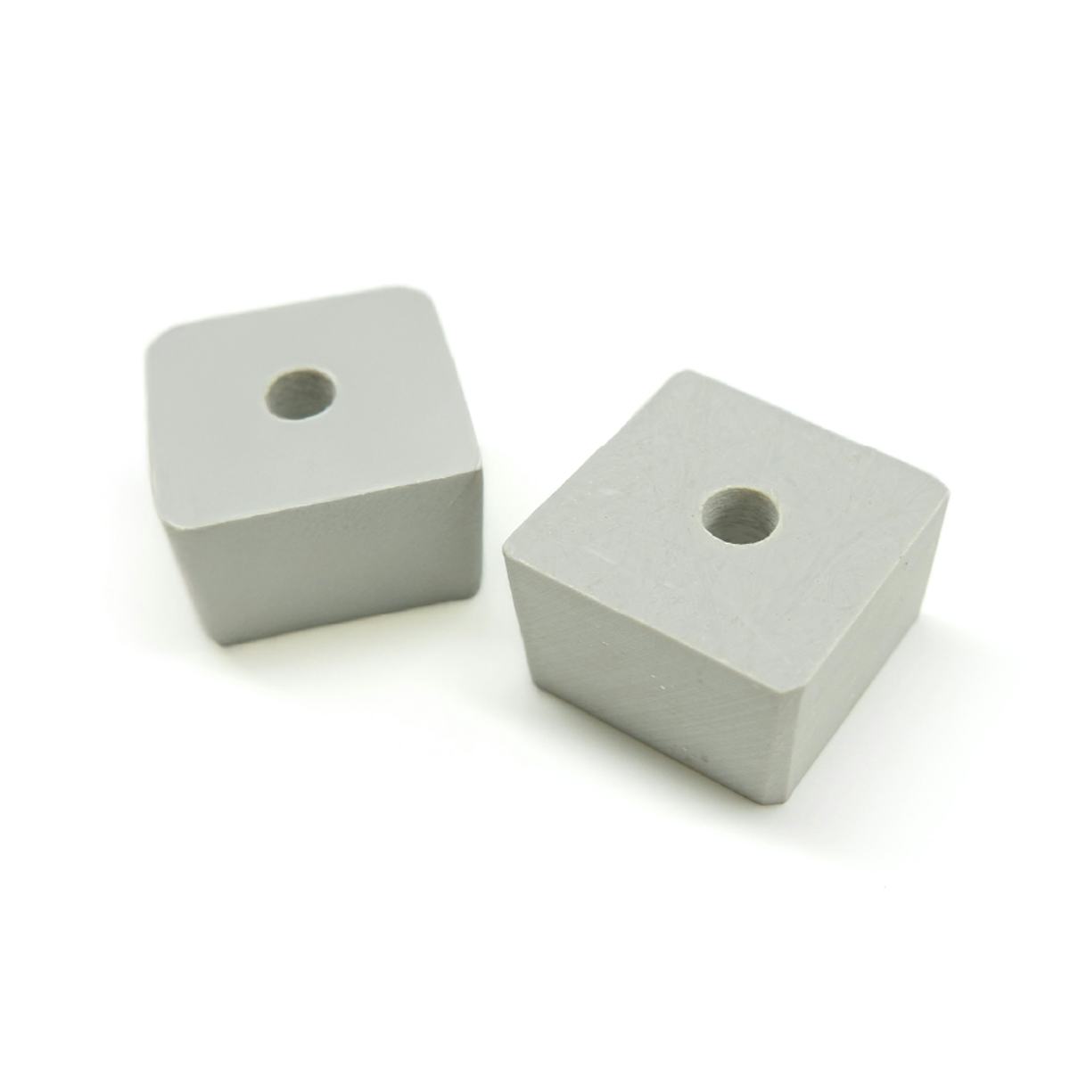 FRPグレーチングOG4040用コマブロックはクリア、グレーの2色から選べる